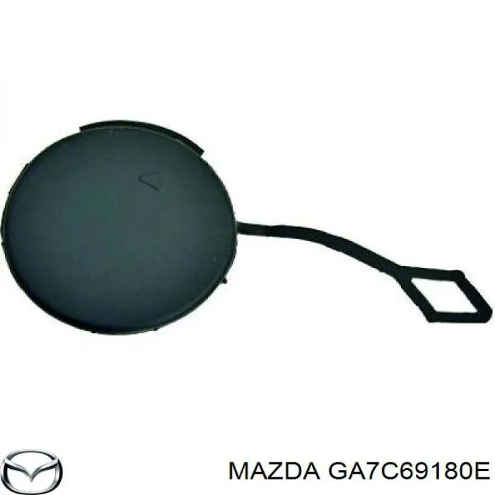 Ліве бокове дзеркало GA7C69180E Mazda
