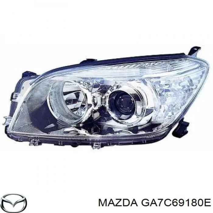Купити GA7C69180E Mazda Бічне дзеркало заднього виду ліве