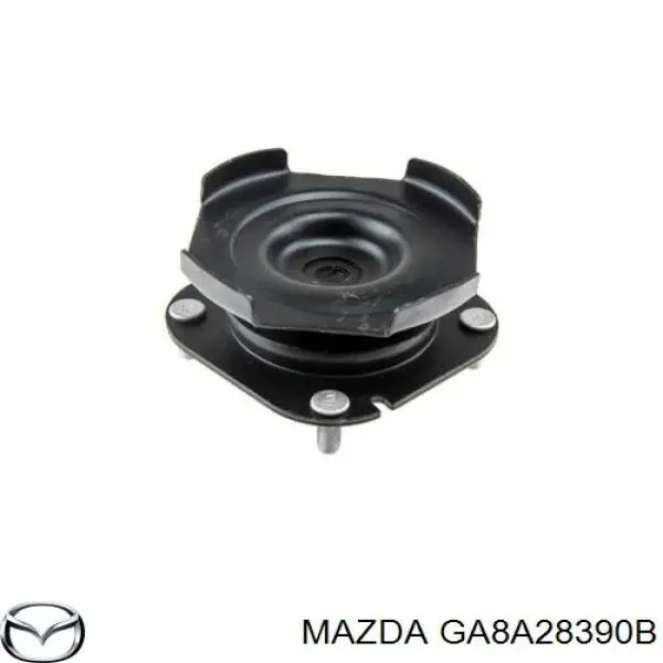 GA8A28390B Mazda Опора амортизатора заднього, лівого