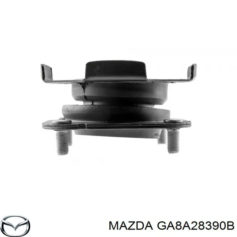 GA8A28390B Mazda Опора амортизатора заднього, лівого