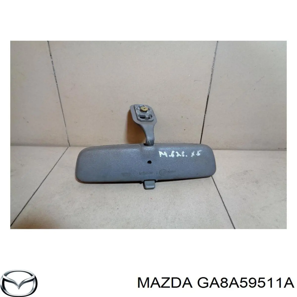 GA8A59511A Mazda Скло передніх дверей, лівою