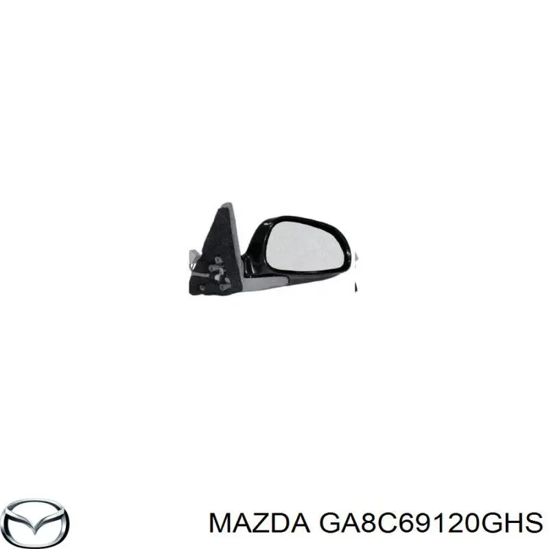 Праве бічне дзеркало Mazda GA8C69120GHS ціна, від 28.22 USD