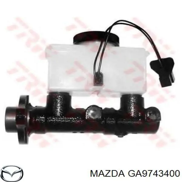 Циліндр головний гальма (Гідротормоз) Mazda GA9743400 ціна, від 63.52 USD