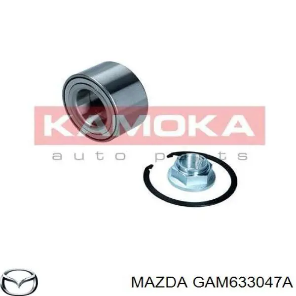 Купити GAM633047A Mazda Підшипник ступиці передньої