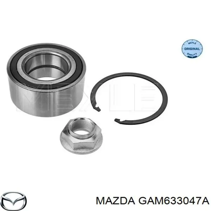 GAM633047A Mazda Підшипник маточини передньої