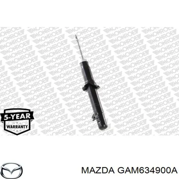 Купити GAM634900A Mazda Амортизатора передній лівий