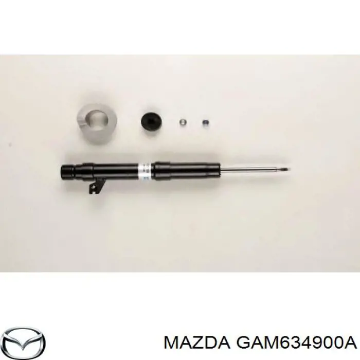 GAM634900A Mazda амортизатор передній, лівий