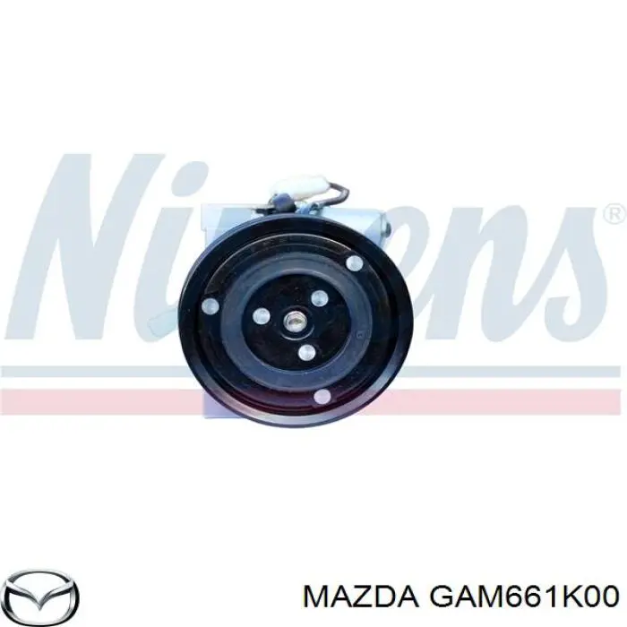 Купити GAM661K00 Mazda Компресор кліматичної установки