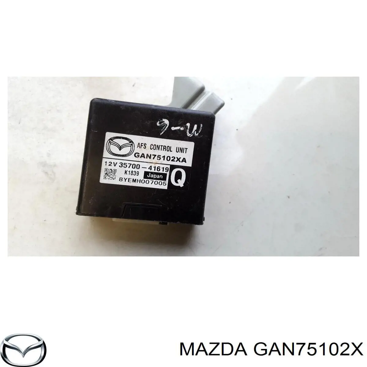 GAN75102X Mazda 