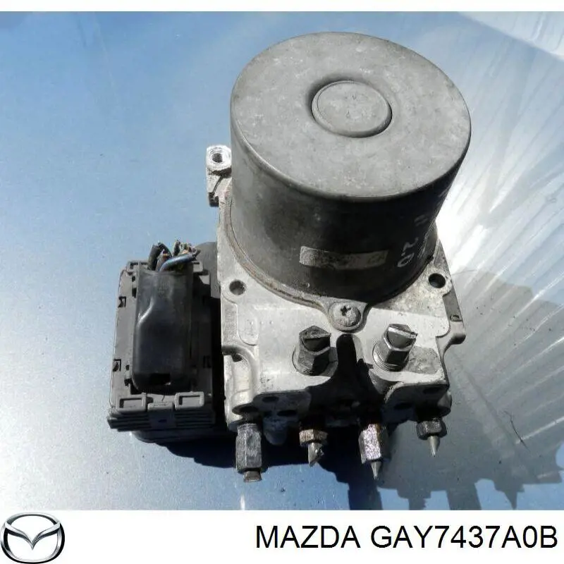 GAY7437A0B Mazda Блок управління АБС (ABS)