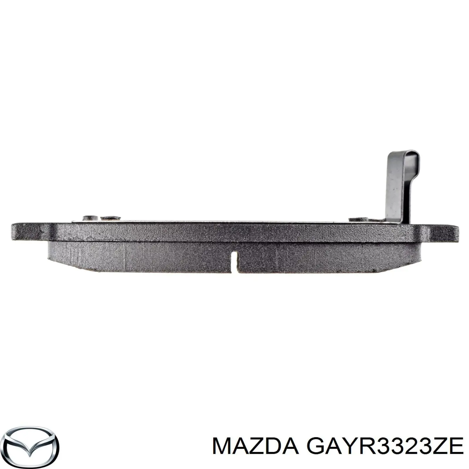 Колодки гальмівні передні, дискові GAYR3323ZE Mazda