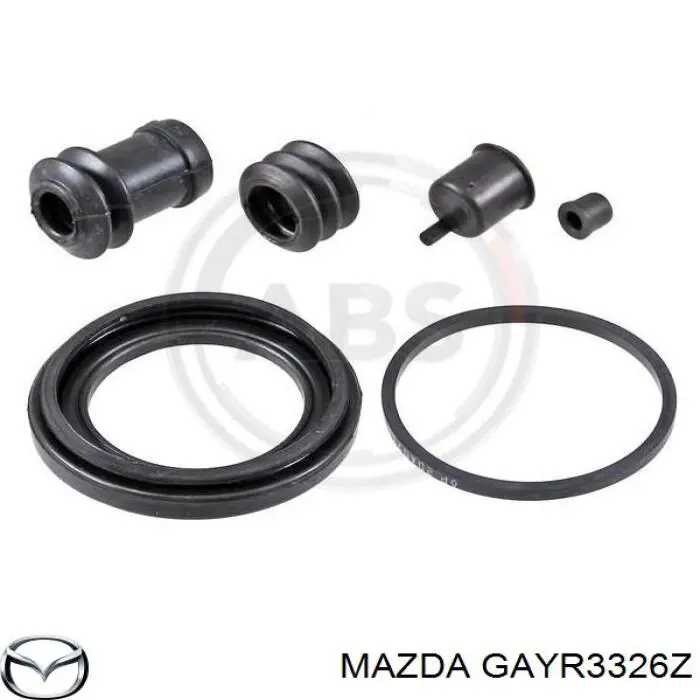 Ремкомплект супорту гальмівного переднього Mazda GAYR3326Z ціна, від 5.32 USD