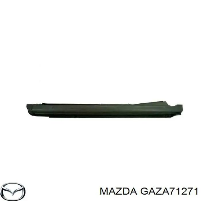 Купити GAZA71271 Mazda Поріг зовнішній лівий