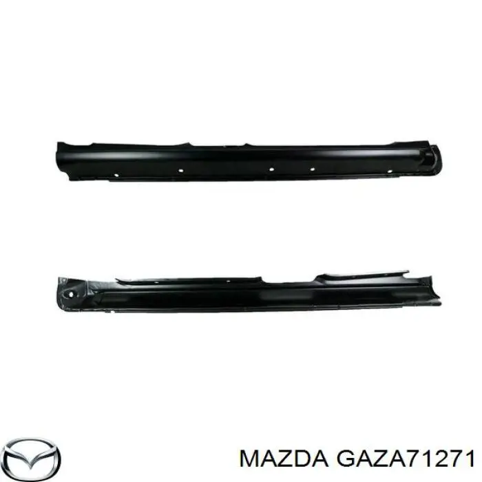GAZA71271 Mazda поріг зовнішній лівий