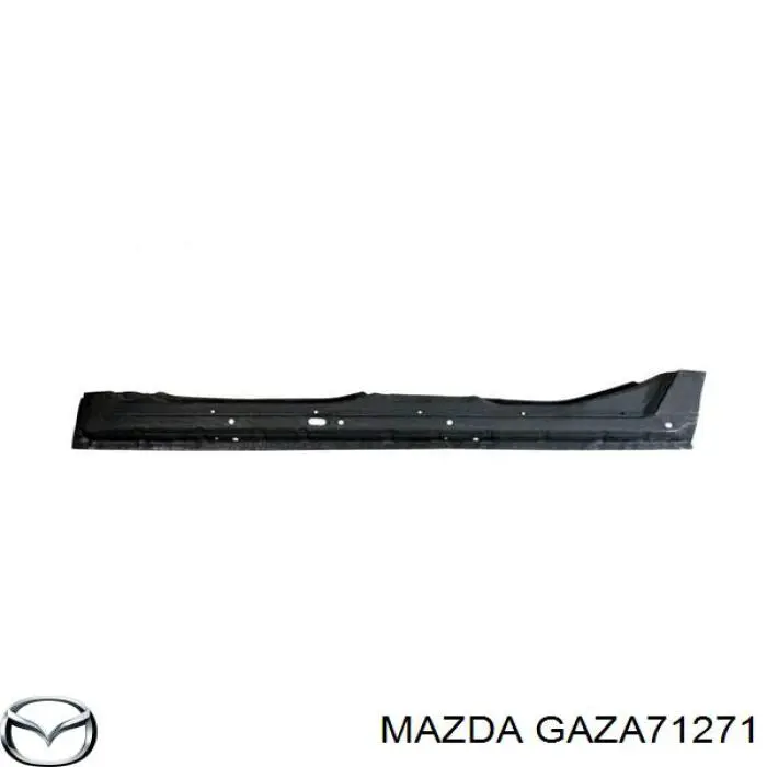 Поріг зовнішній лівий Mazda GAZA71271 ціна, від 92.69 USD