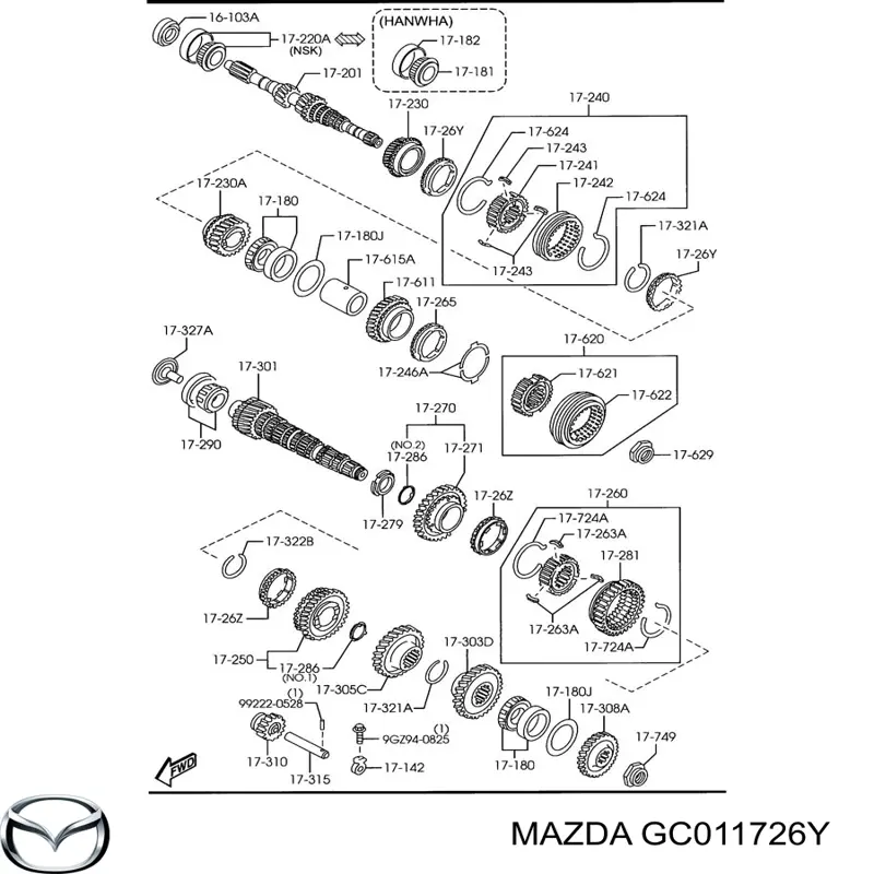  GC011726Y Mazda