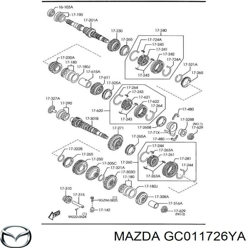  GC011726YA Mazda