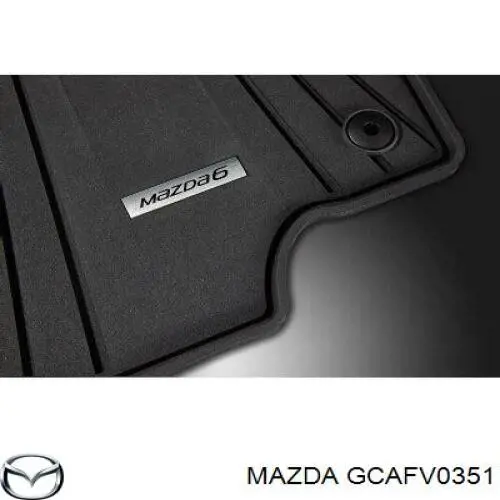 Комплект килимків Mazda GCAFV0351 ціна, від 136.11 USD
