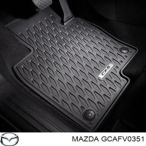 Коврики GCAFV0351 Mazda