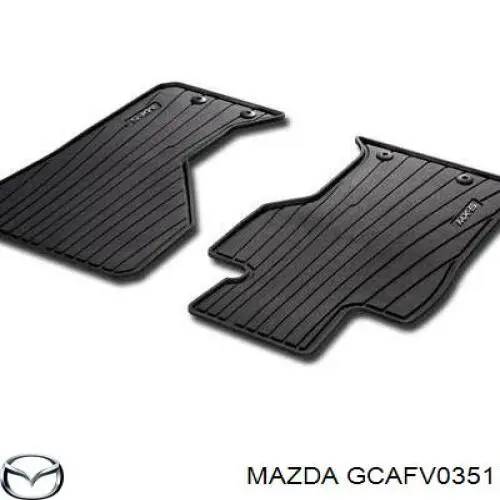 GCAFV0351 Mazda Килими салону