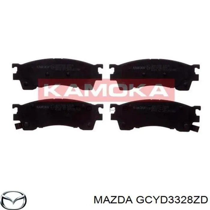 Купити GCYD3328ZD Mazda Колодки гальмівні передні, дискові