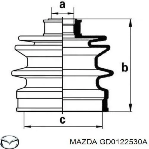  GD0122530A Mazda