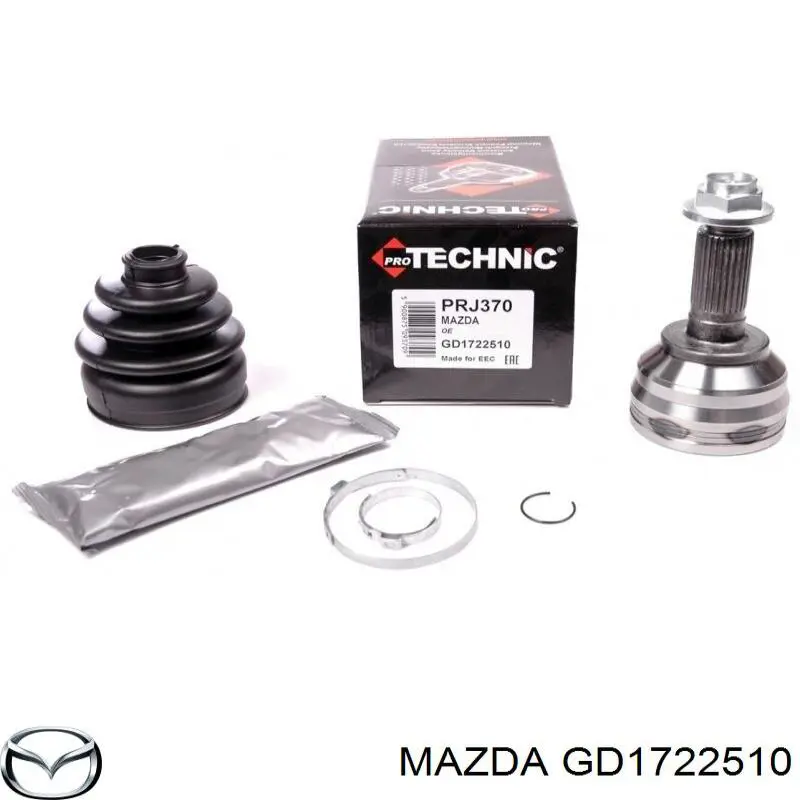 Купити GD1722510 Mazda Шарнір приводу зовнішній