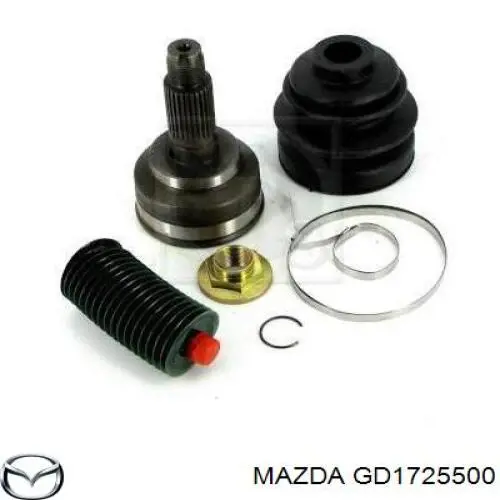 Піввісь (привід) передня, права GD1725500 Mazda