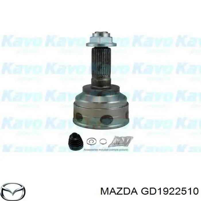 Граната колісна Mazda GD1922510 ціна, від 25.28 USD