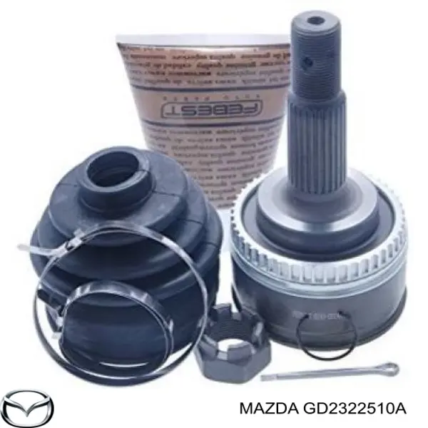 Граната колісна Mazda GD2322510A ціна, від 26.52 USD