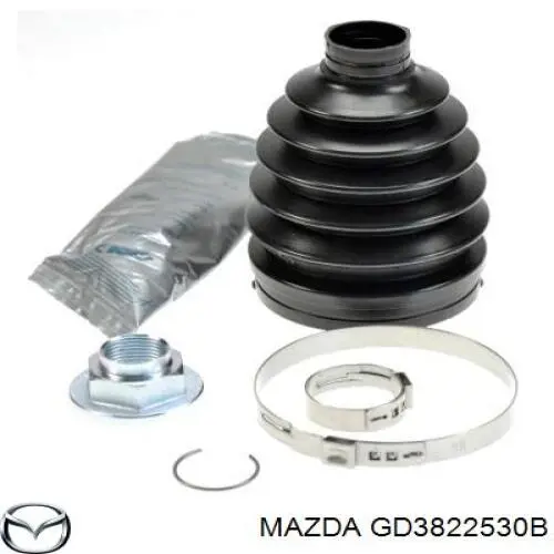 Купити GD3822530B Mazda Пильник шарніра кутових швидкостей зовнішній правий