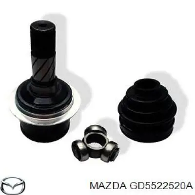 Передній правий внутрішній шрус на Mazda 6 MPS 