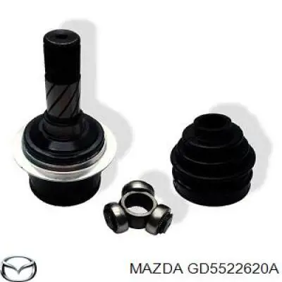 Шарнір кутових швидкостей передній лівий Mazda GD5522620A ціна, від 180.53 USD