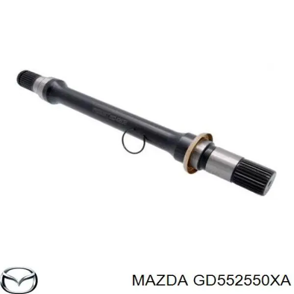 Піввісь передня, права Mazda GD552550XA ціна, від 89.40 USD