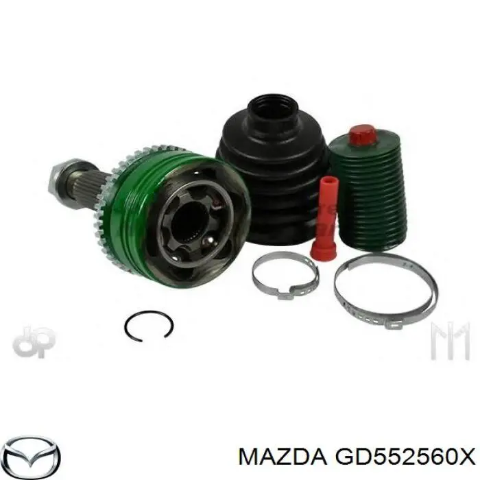 Купити GD552560X Mazda Ліва піввісь