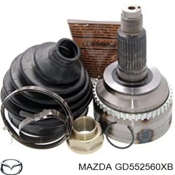 ШРУС зовнішній передній GD552560XB Mazda