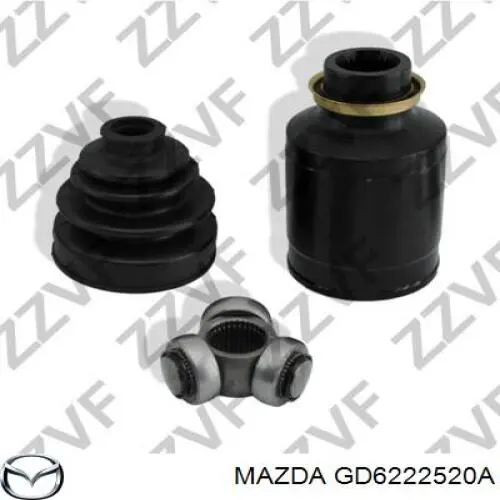 ШРУС внутрішній, передній, правий GD6222520A Mazda