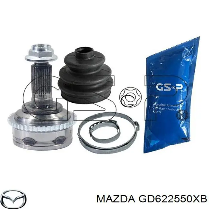 Купити GD622550XB Mazda Пильник шарніра приводу