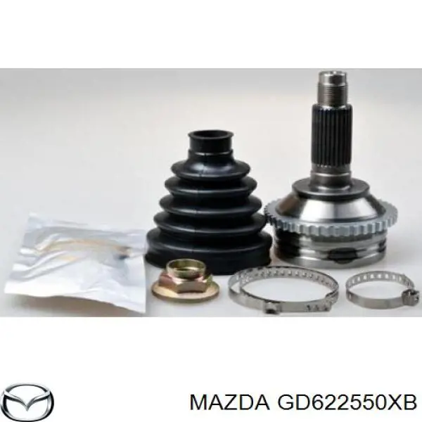 Пильник ШРУСа зовнішній GD622550XB Mazda