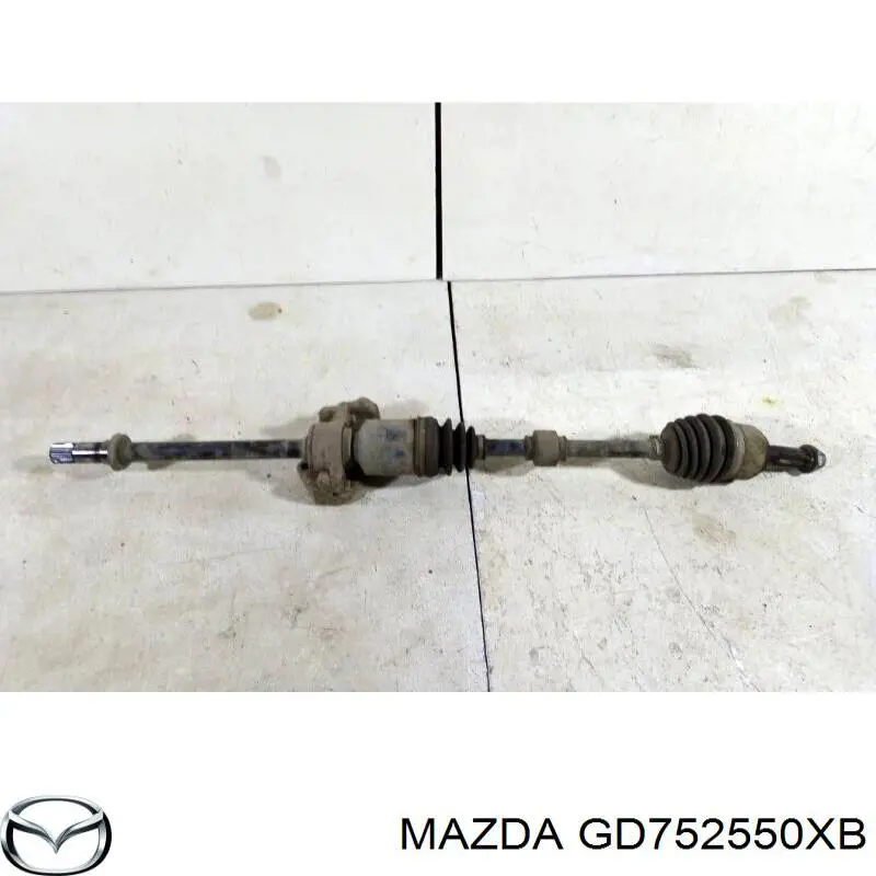Піввісь передня, права Mazda GD752550XB ціна, від 126.69 USD