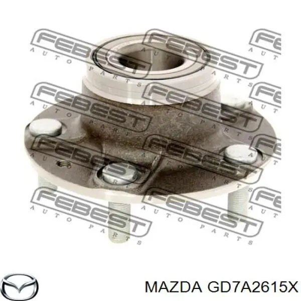 GD7A2615X Mazda маточина задня