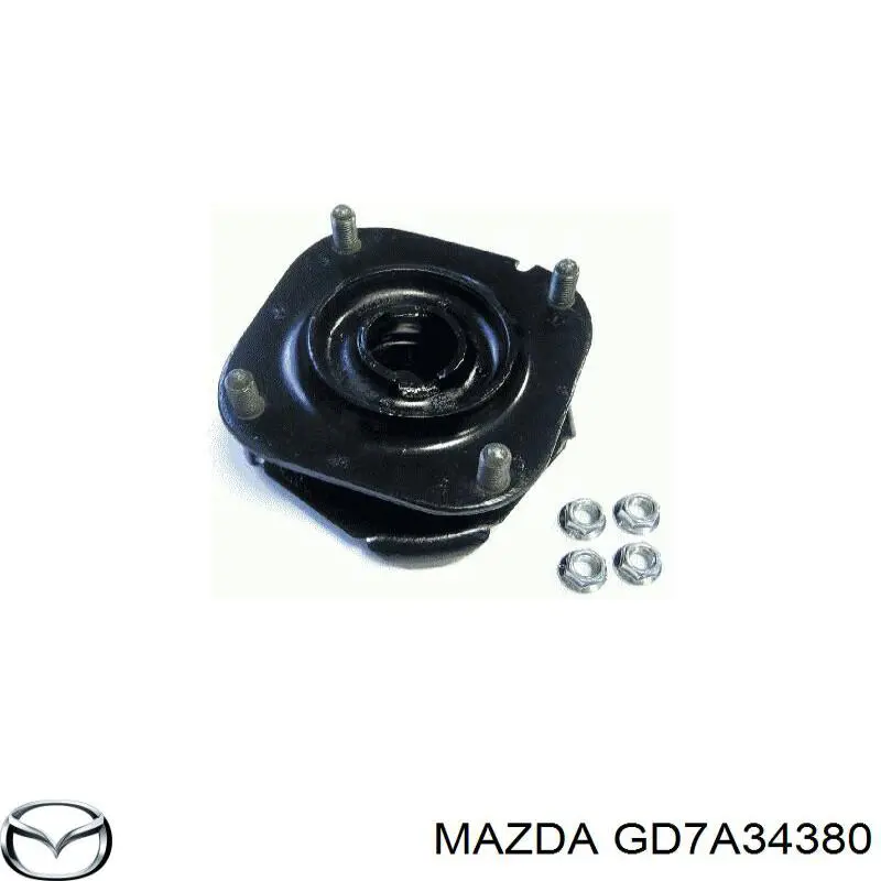 Опора стійки амортизатора переднього Japan Parts SM0224 ціна, від 14.89 USD