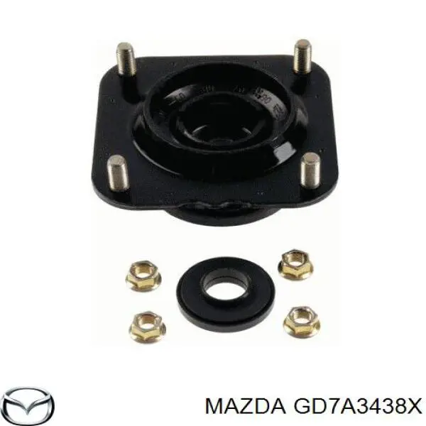 Купити GD7A3438X Mazda Підшипник опорний амортизатора, переднього