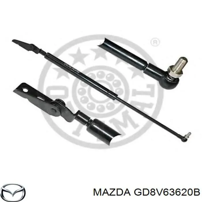 Амортизатор двері задньої Mazda GD8V63620B ціна, від 14.44 USD
