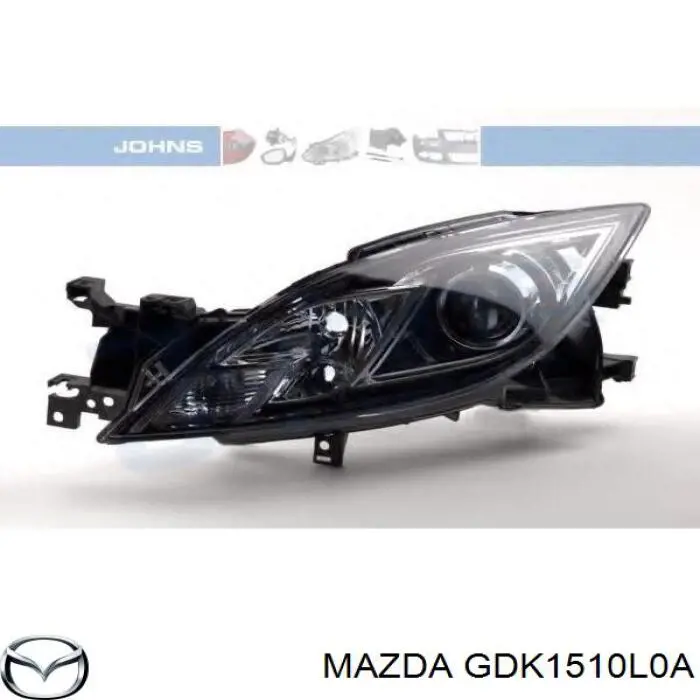 Фари Mazda GDK1510L0A ціна, від 162.84 USD