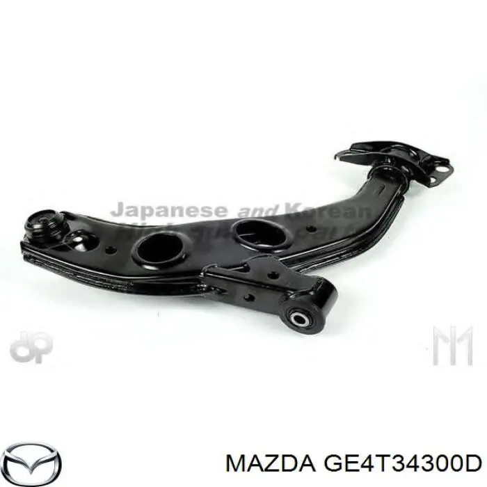 Правий важіль передній нижній підвіски Mazda GE4T34300D