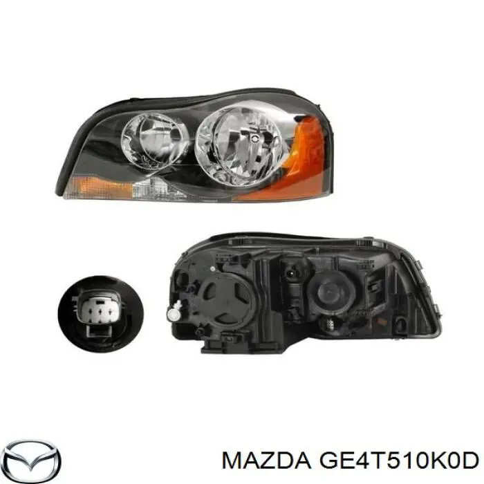 GE4T510K0D Mazda Основна фара - вставка