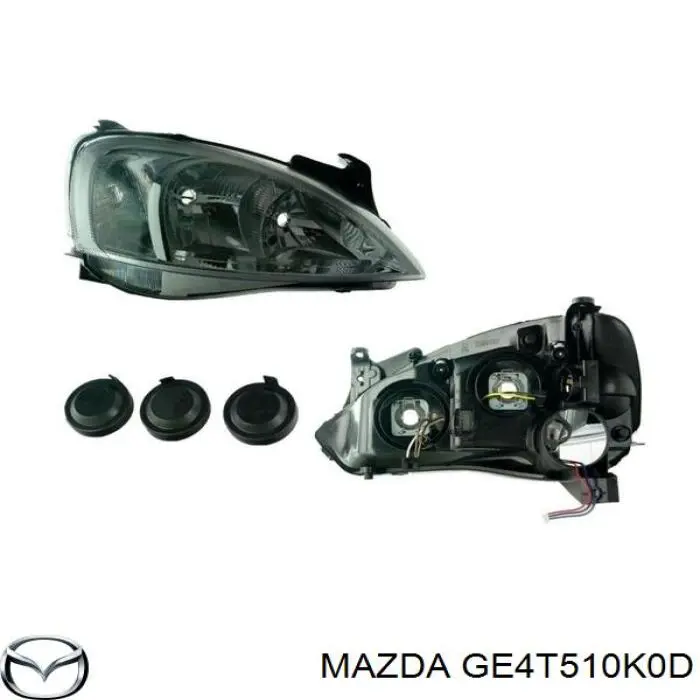Купити GE4T510K0D Mazda Права блок фара