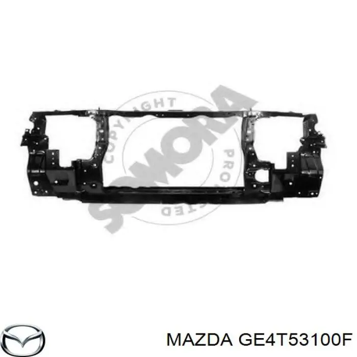 Панель передня Mazda GE4T53100F ціна, від 78.16 USD