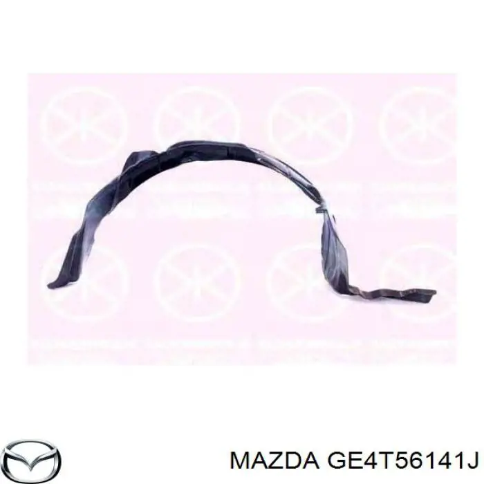 Підкрилок переднього крила, лівий Mazda GE4T56141J ціна, від 7.03 USD